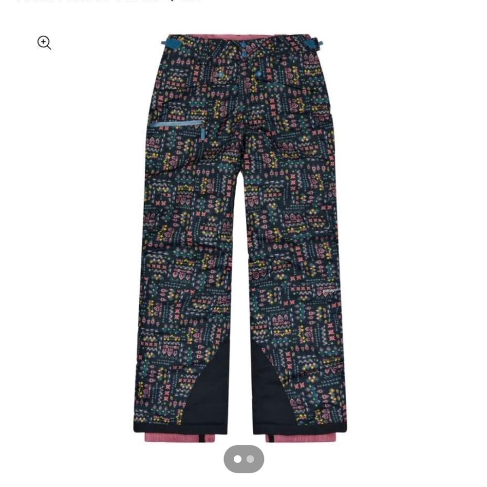 Patagonia Girls Snowbelle Snow Ski Pants  Girls Size Small 7/8